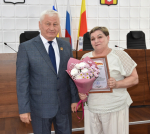 В Администрации Ремонтненского района наградили предпринимателей